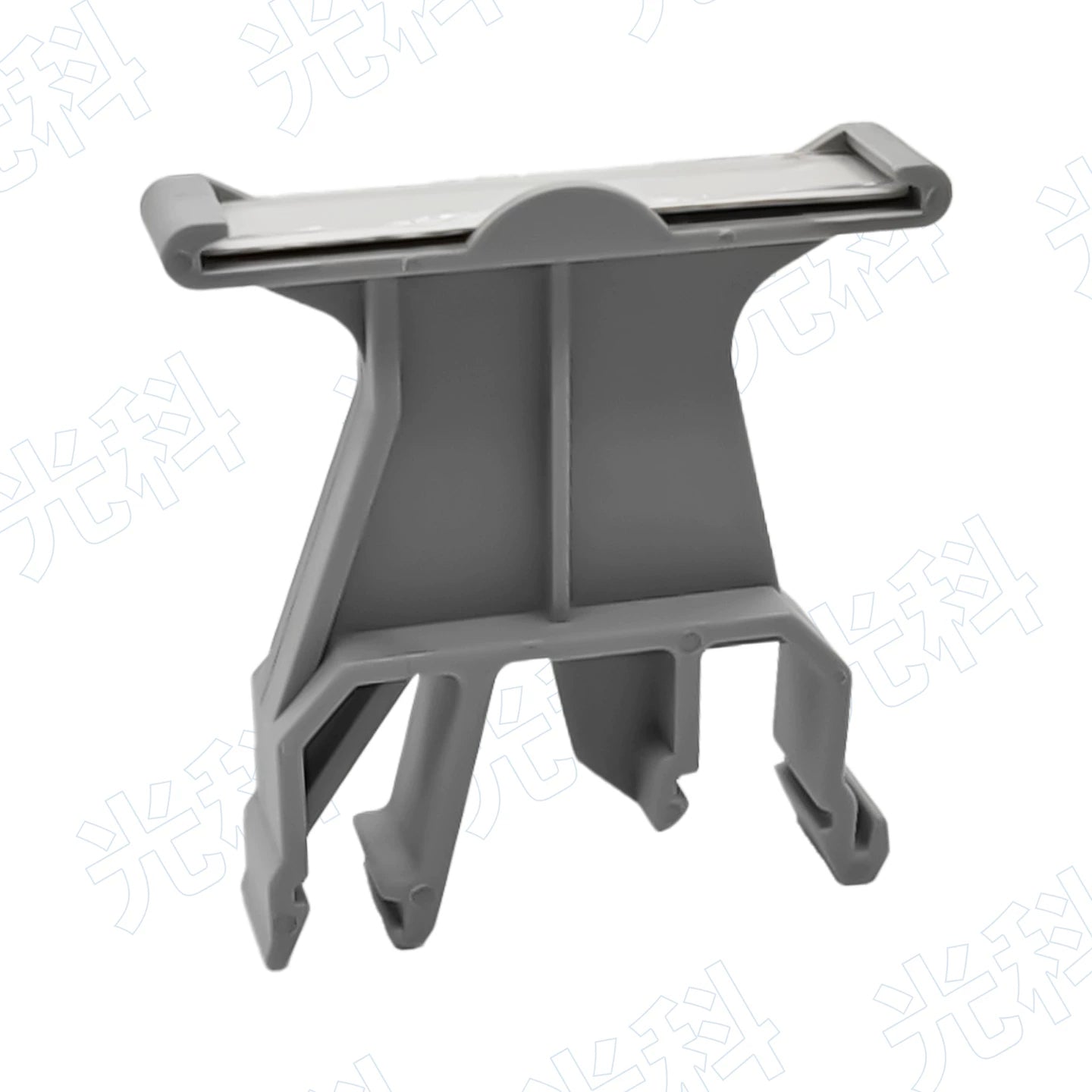 UK‑B1 / UK‑B2 DIN Rail Terminal Block Mark Holders, Transparent Label Carriers for UK Series Terminals, KLM‑A Compatible Snap‑On Marker Strips for Industrial Control Panels & Wiring Identification