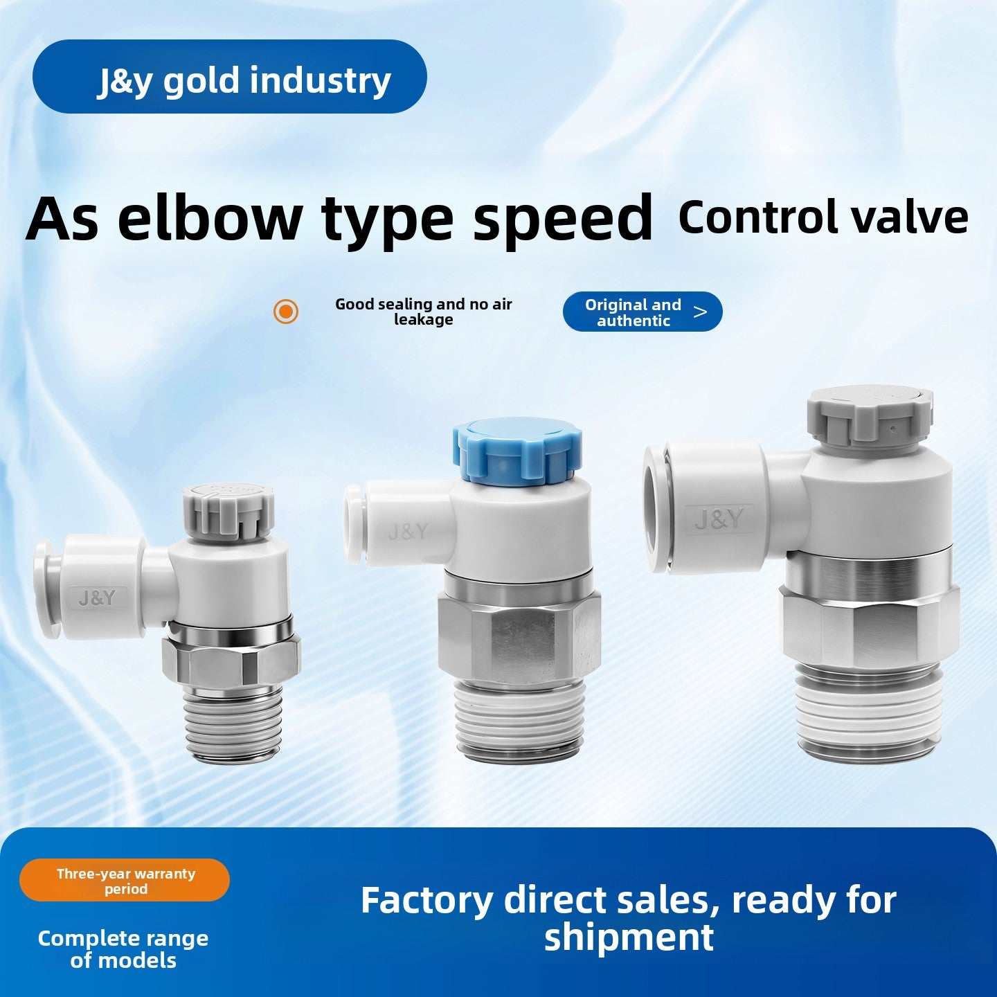 SMC Style AS1201F-M5-04A AS2201F-01-08SA Push-In Pneumatic Speed Control Throttle Valve, Jinye Pneumatic