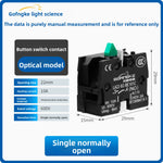 XB2 Series 22mm Push Button Switch, Self‑Reset Momentary / Knob Selector / Emergency Stop, BA31 (Green 1NO) / BA42 (Red 1NC) / BD21 (2‑Position Knob) / BS542 (Mushroom Head E‑Stop), IP65 Industrial Control Switch
