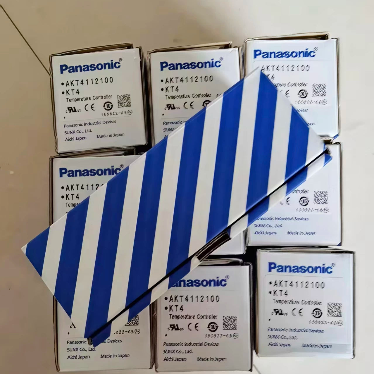 Original Panasonic KT4 Series PID Temperature Controller (AKT4111100 / AKT4112100 / AKT4111200 / AKT4112200), 48×48mm, Universal Input, Relay/SSR Output, 100–240VAC, Industrial Grade