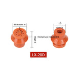 SQZ bottle cap hole sealing suction cup, imported silicone high-temperature resistant with perforated workpieces, dedicated vacuum nozzle robotic arm accessories