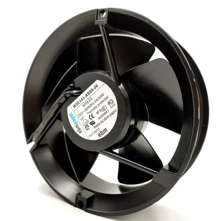 New W2E143-AA09 AB09 AB15-01 25 12 88 06 98 230V Axial Cooling Fan Industrial Cabinet Replacement Fan
