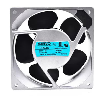 Servo CNJ60B5 CN52B5 CN55B31 CN48B3 12cm 12038 200V Cooling Fan for Servo Drive Cabinet Heat Dissipation