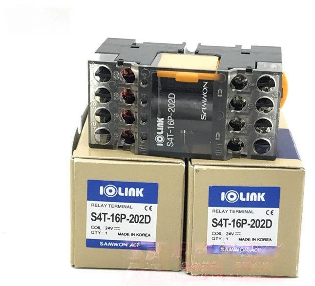 Genuine S4T-16P-202D Relay Module, Built-in Panasonic AQZ202D PhotoMOS, R4T-16P-S R4T-YC 4-Point Relay Board, Industrial Automation SSR