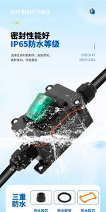 KCD4 Waterproof Boat Switch, IP67 Waterproof, High Power 16A/30A, Marine/Outdoor/Industrial Use, Battery Modification Switch, Main Lock with Waterproof Box, Heavy‑Duty Rocker Switch