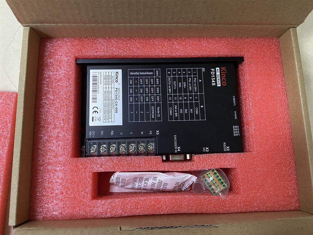 Buke FD134S-CA-000, FD134S-CB-000 low voltage servo driver RS232 + CAN communication
