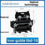 Double‑Layer TBD Terminal Blocks | TBD‑10/20/30 | DIN Rail Dual‑Level Wiring