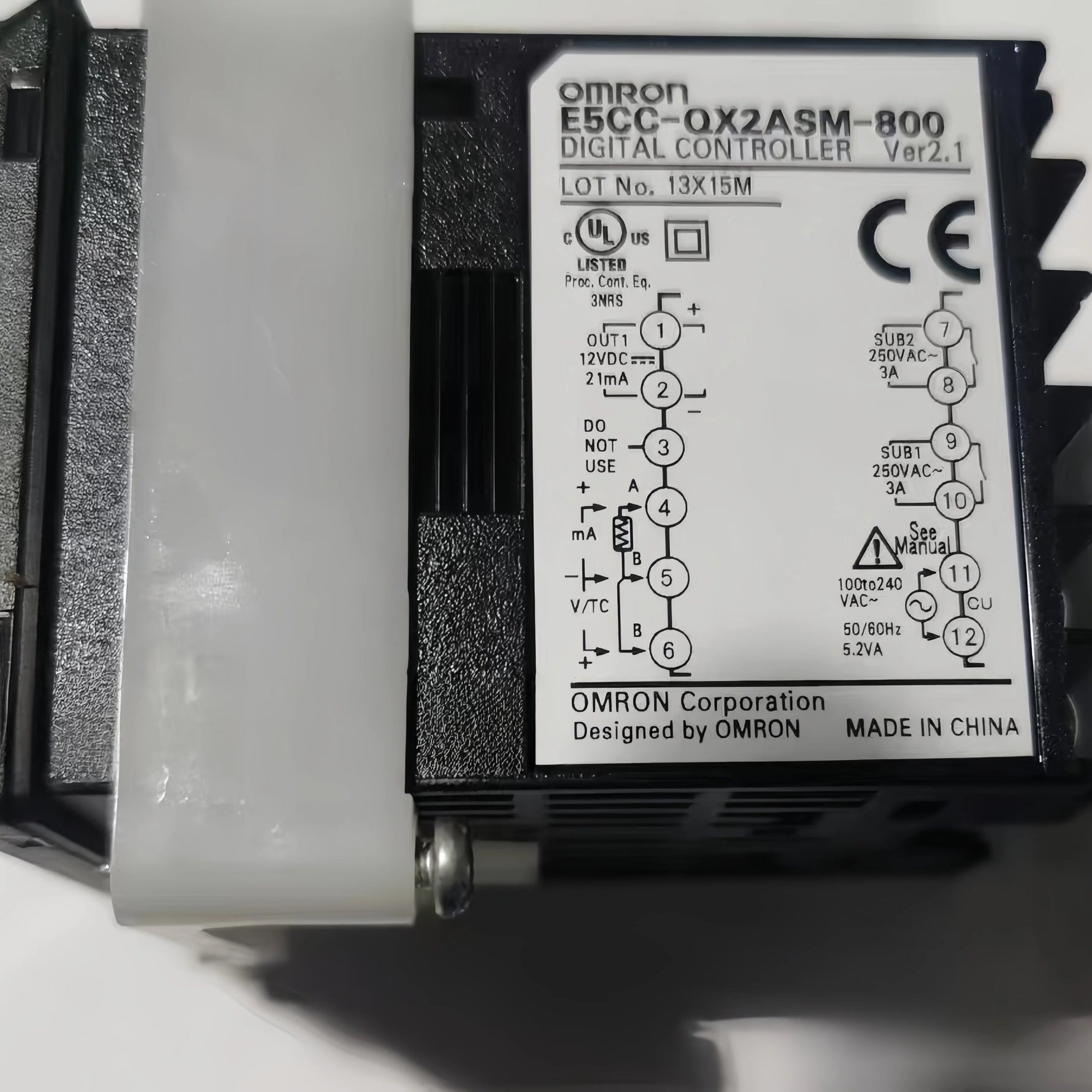 Genuine Omron E5CC Temperature Controller QX2ASM-800/802 RX2ASM-800/802/880, 48×48mm, PID Control