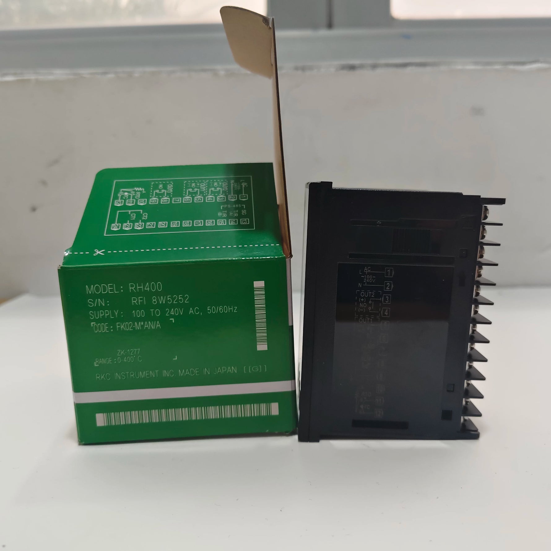 Genuine RKC RS400-MMMNNN/N RS400-VMMNNN & RH400FK02-M*N/A Thermostat, 48×96mm, Spot Stock
