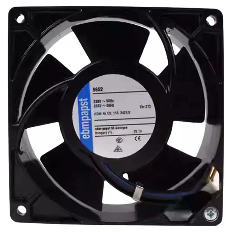 TYP 9652 AC230V original and genuine 120 * 120 * 38MM high temperature resistant fan imported from Germany