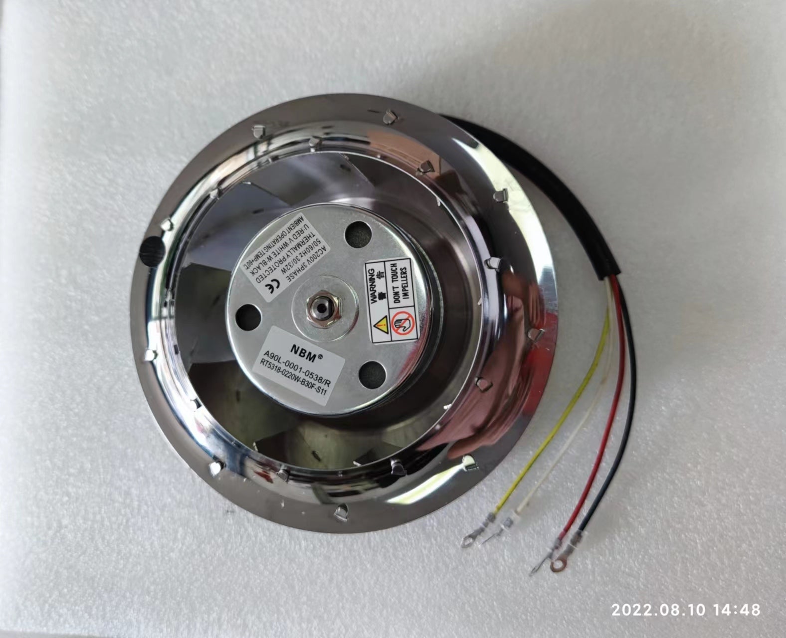 NBM fan RT5318-0220W-B30R-S03 RT5318-0220W-B30R-S05