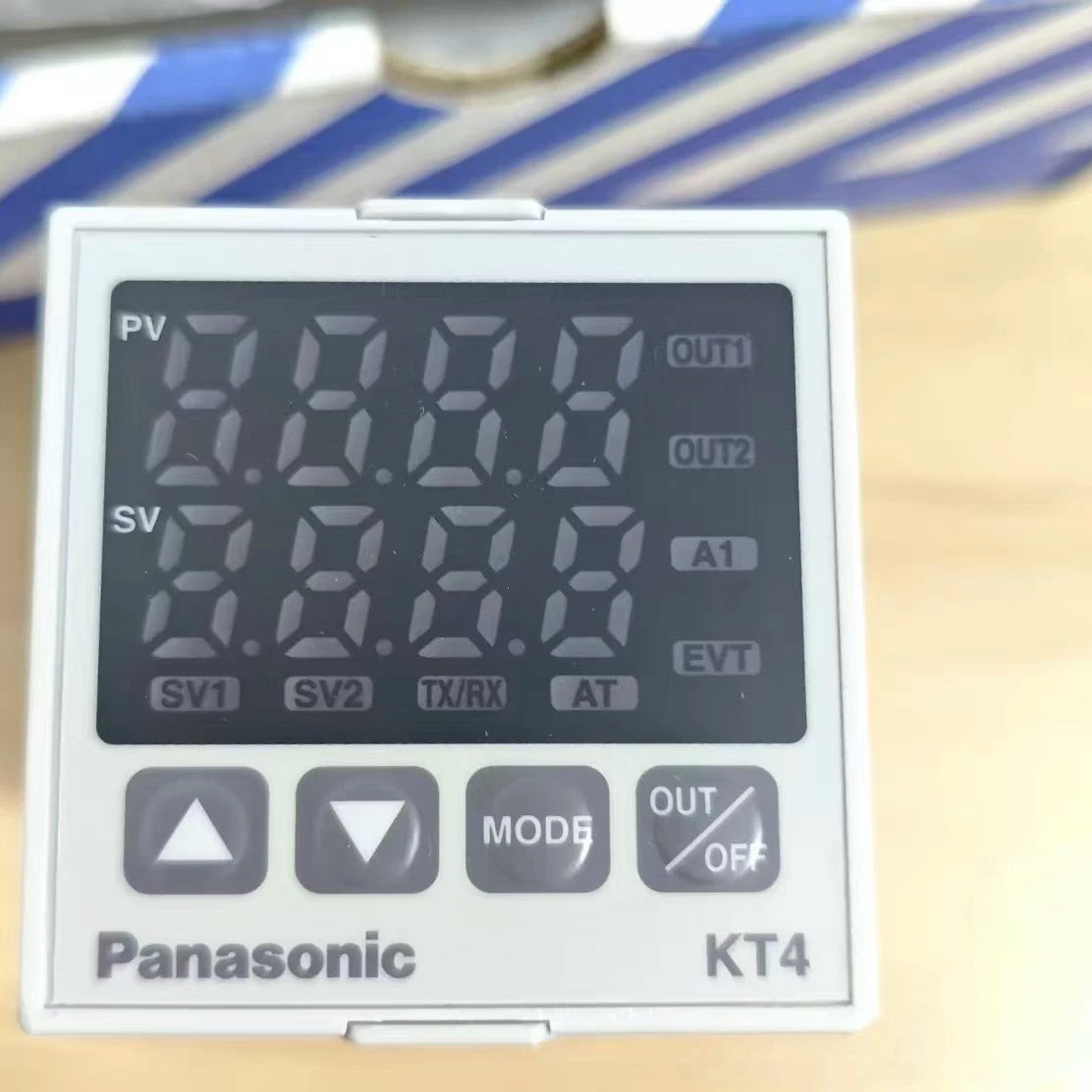 Original Panasonic KT4 Series PID Temperature Controller (AKT4111100 / AKT4112100 / AKT4111200 / AKT4112200), 48×48mm, Universal Input, Relay/SSR Output, 100–240VAC, Industrial Grade