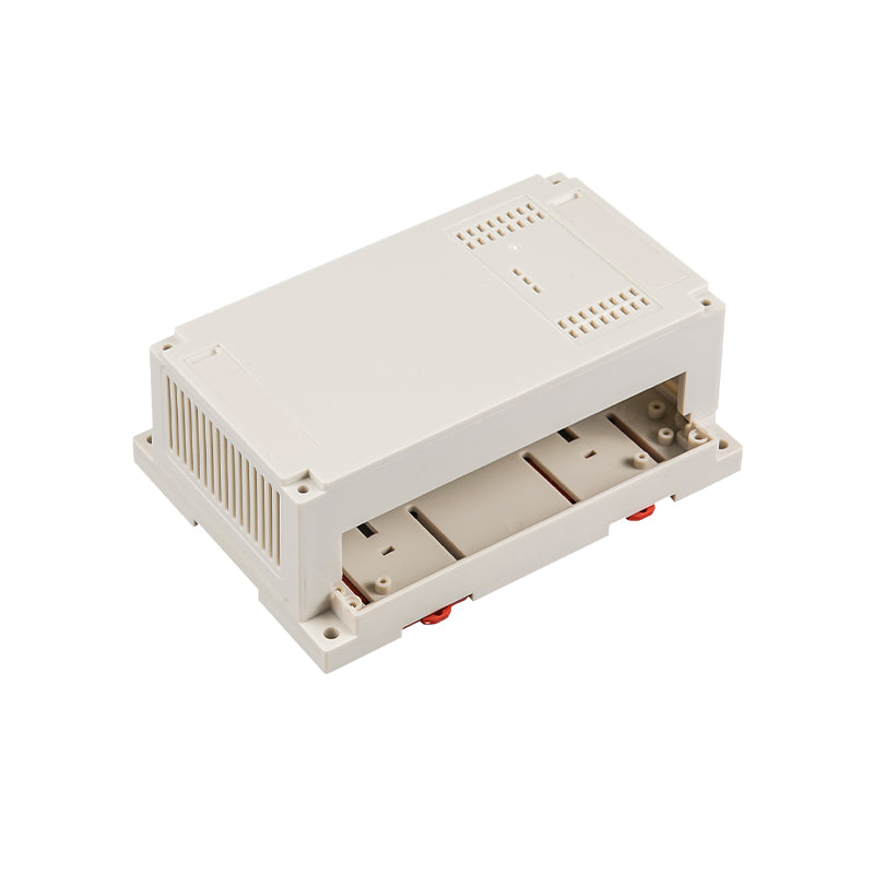 Customized embedded text display plastic shell box technology shell PLC mold 155 * 110 * 64MM