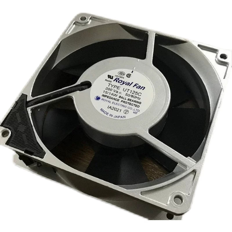 Original ROYALFAN THS455C UTHS457C UT125C UT126C UT127C 120x120x38mm AC200‑230V Axial Cooling Fan for Toshiba CV‑180 CV‑190 Elevator Inverter