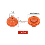 SQZ bottle cap hole sealing suction cup, imported silicone high-temperature resistant with perforated workpieces, dedicated vacuum nozzle robotic arm accessories