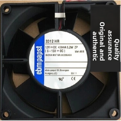 Original Germany 3312HR 12V 0.44A 5.2W 9032 Cooling Fan for High End Equipment Axial Fan