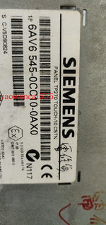 Siemens original 6AV6545-0CC10-0AX0 TP270-10 touch screen, touch glass, outer screen