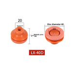 SQZ bottle cap hole sealing suction cup, imported silicone high-temperature resistant with perforated workpieces, dedicated vacuum nozzle robotic arm accessories