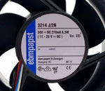 Original Germany 3214J 2N 9038 24V 6.5W High End ABB Inverter Cooling Fan for Drive Cabinet Replacement