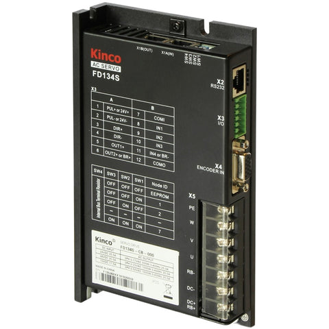 Buko FD144S-EA-000, FD144S-EB-000 Low Voltage Servo Driver RS232 + EtherCAT