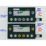 XBT-NU400 XBT-NU401 XBT-NU410 XBTNU400 XBTNU401 XBTNU410 -- Membrane switches Keyboards Keypads