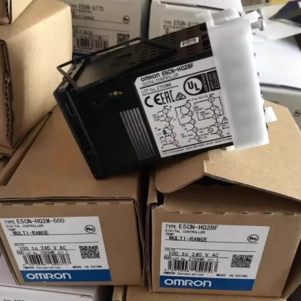 Original Omron E5CN (R2MT/Q2MT/R2/Q2), E5CZ-Q2MT & E5CC-RX2ASM-800 Digital Thermostat, 48×48mm, Universal Input, PID Auto-Tuning, Relay/SSR/Current Output, 100–240VAC, Industrial Grade