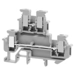 MBBK2.5 UKK3 UKK5 DIN Rail Double Layer Terminal Block, Dual Deck Screw Type Wiring Terminal Block With Copper Conductive Bar