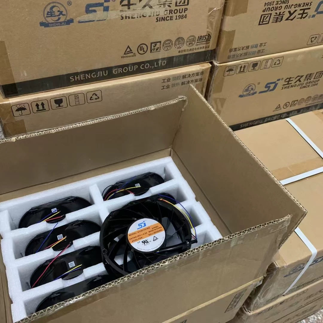 Original SJ SC481751BG 48V 4.5A 17251 17cm High Power Cooling Fan for Industrial Equipment Heat Dissipation
