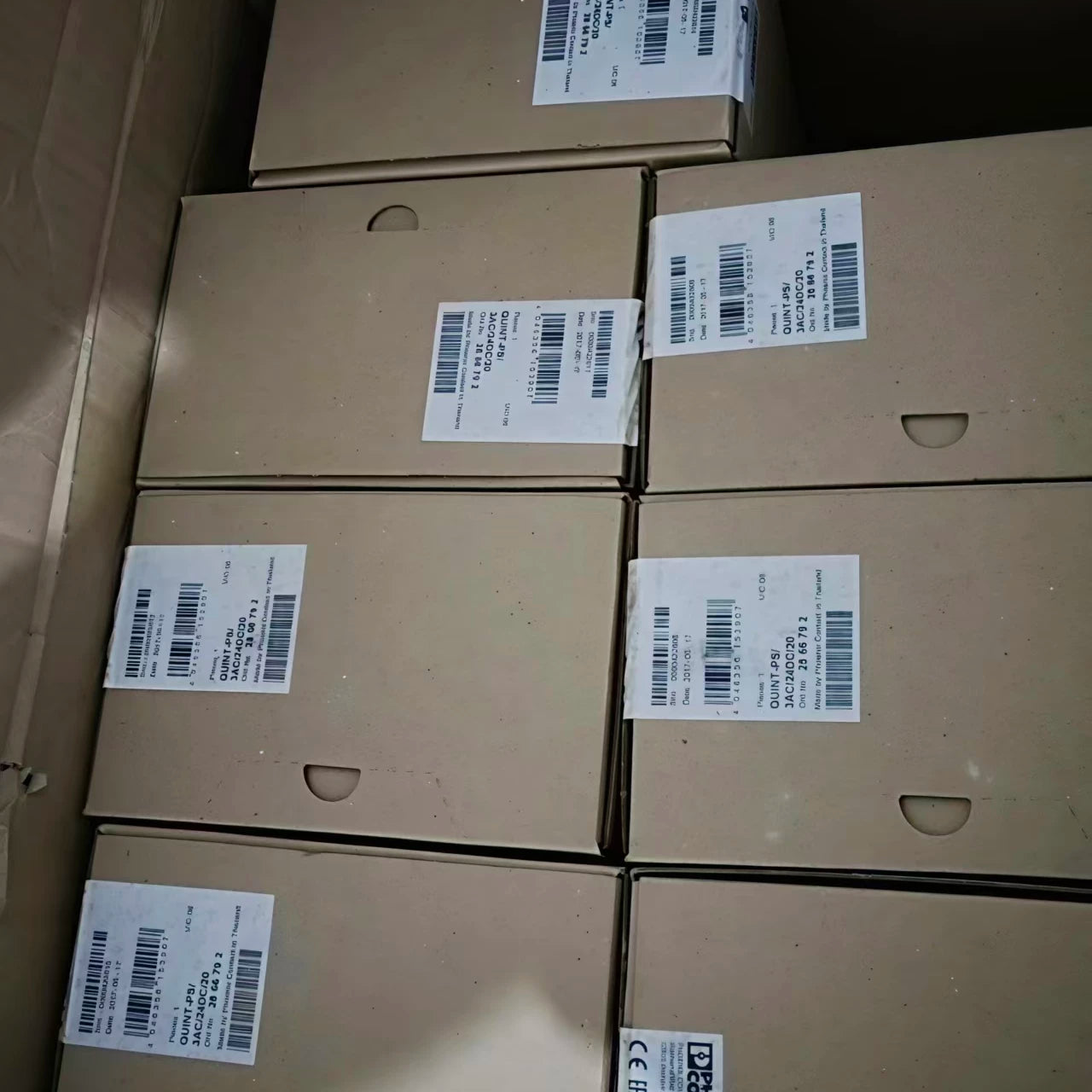 Genuine Phoenix QUINT-PS/3AC/24DC/20 (2866792) 3‑Phase DIN‑Rail Power Supply, 24VDC 20A 480W, SFB, POWER BOOST, In Stock
