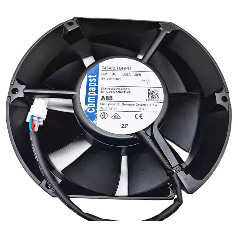6454/2TDHPU 24V1.66A40W 3AXD50000049368D Original German imported aluminum frame fan