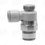 SMC Style AS1201F-M5-04A AS2201F-01-08SA Push-In Pneumatic Speed Control Throttle Valve, Jinye Pneumatic