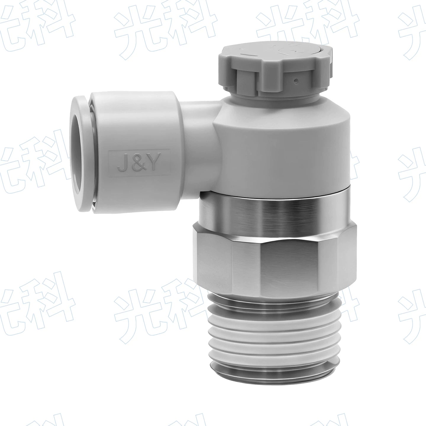SMC Style AS1201F-M5-04A AS2201F-01-08SA Push-In Pneumatic Speed Control Throttle Valve, Jinye Pneumatic