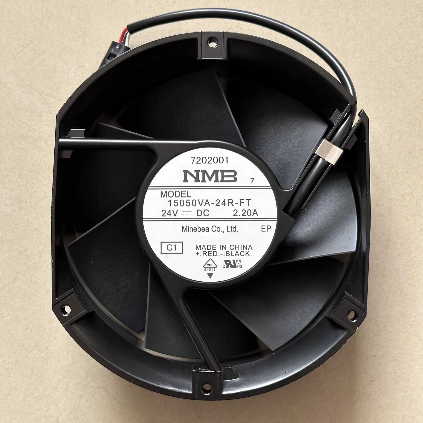 15050VA-24R-FT 24VDC 2.20A original and genuine Japanese NMB large air volume imported fan