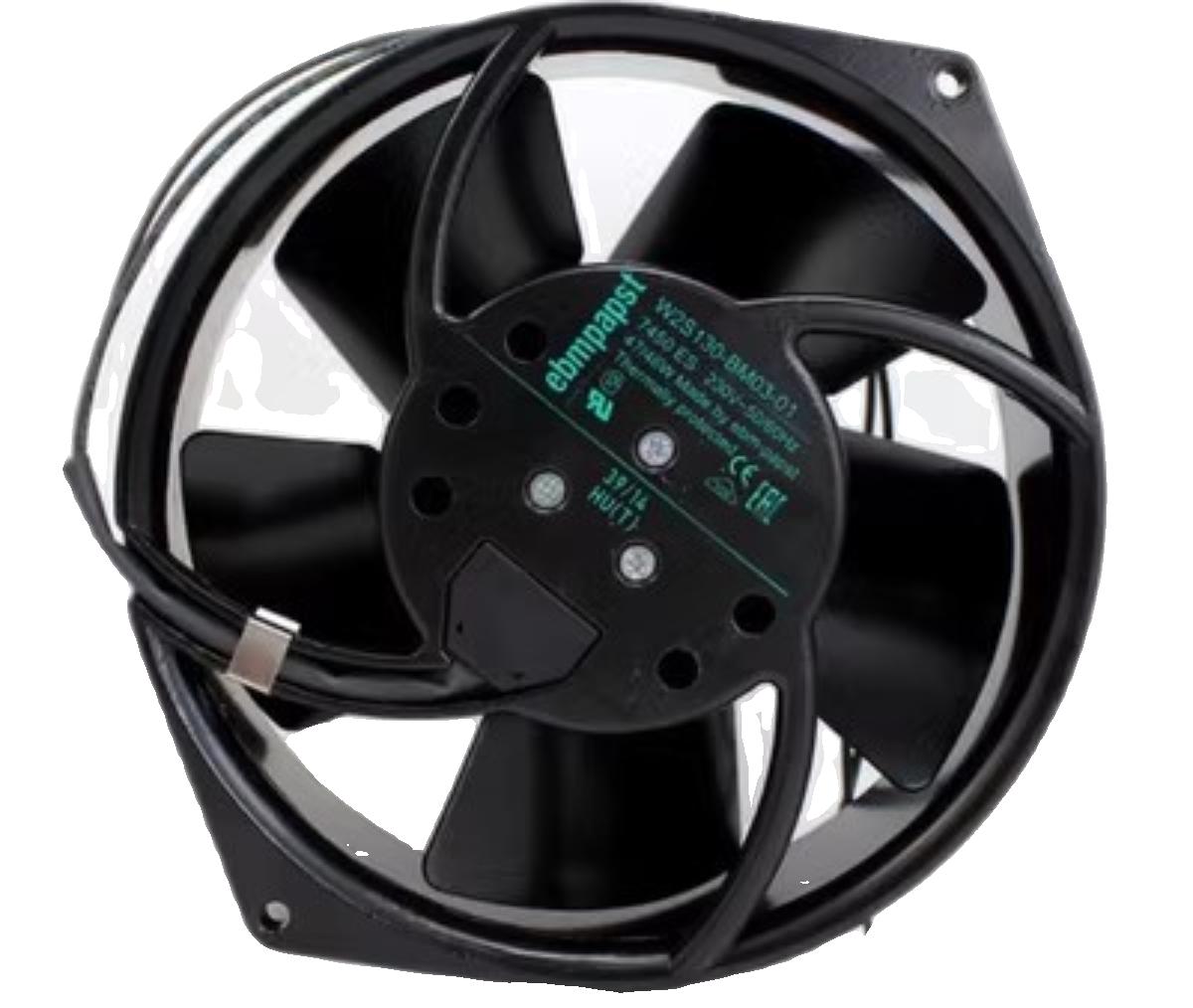 Original Imported Germany W2S130-BM03-01 17055 230V Metal High Temperature Cooling Fan 130mm