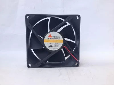 New Y.S. TECH FD248025EB-N 24V 0.23A 8cm 8025 Cooling Fan for Inverter VFD Axial Fan
