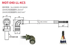 Kinco Pekko MOT-040-03-KC5 power line 0.5 meters 1 meter 2 meters 3 meters 5 meters