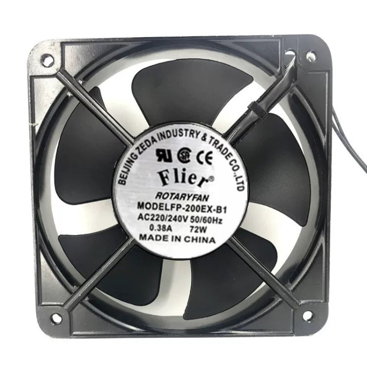 Flier 20CM 220V 20060 Inverter Cabinet Cooling Fan FP-200EX-B1 220V AC Axial Fan for Cabinet Heat Dissipation