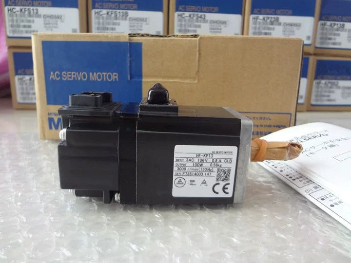 Genuine Mitsubishi HC-KFS13 HF-KP13 KP23 KP43 KP053 HG-KR13 23B 43J AC Servo Motor, Low Inertia, High Precision
