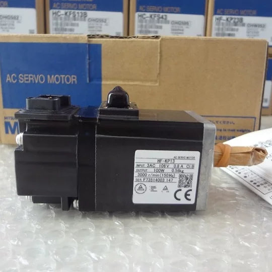 Genuine Mitsubishi HC-KFS13 HF-KP13 KP23 KP43 KP053 HG-KR13 23B 43J AC Servo Motor, Low Inertia, High Precision