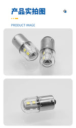 T15G16 Bayonet Indicator Bulb, 12V/24V/220V, Single/Double Contact, Machine Tool Instrument Warning Light Bead