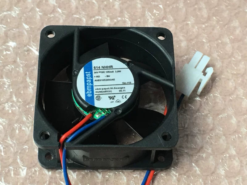 Original 614NHHR 614NGHH 24V 60x60x25mm VFD Inverter Axial Cooling Fan High Quality New