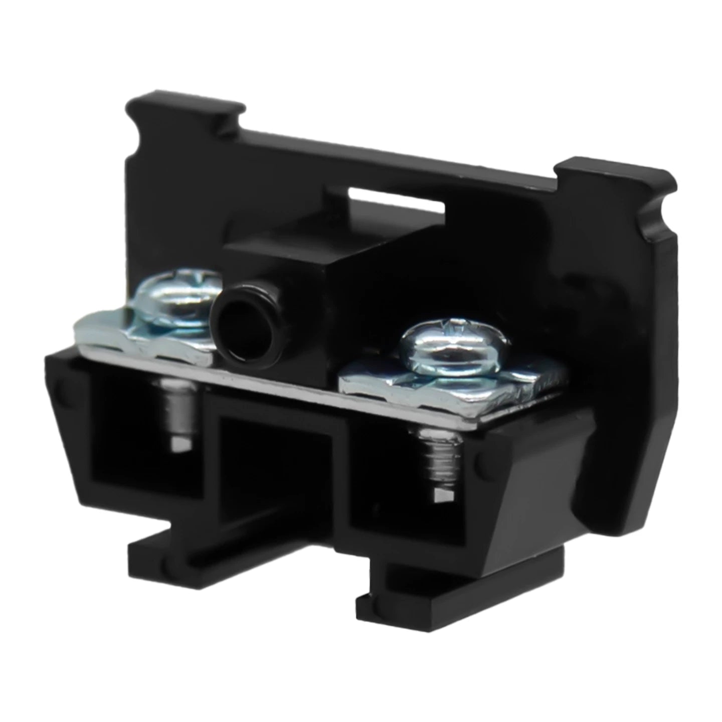 TBC‑10 / TBC‑20 / TBC‑30 Combined DIN Rail Mounted Terminal Blocks, 10A/20A/30A, 600V, Double Screw Clamp, PC Flame‑Retardant, Industrial Control Panel Wiring Connector, Modular Free Combination