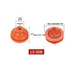 SQZ bottle cap hole sealing suction cup, imported silicone high-temperature resistant with perforated workpieces, dedicated vacuum nozzle robotic arm accessories