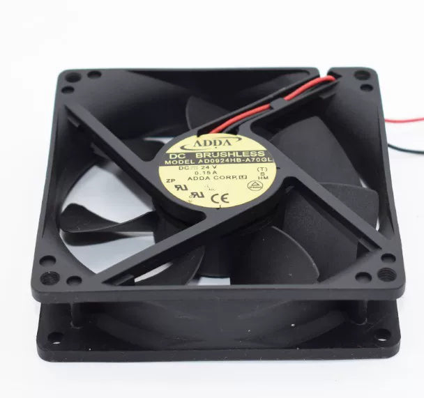 ADDA AD0924XB AD0924UB AD0924HB A71 A72 A70GL 24V 9025 Cooling Fan for Inverter VFD 0.26A 0.15A Axial Fan