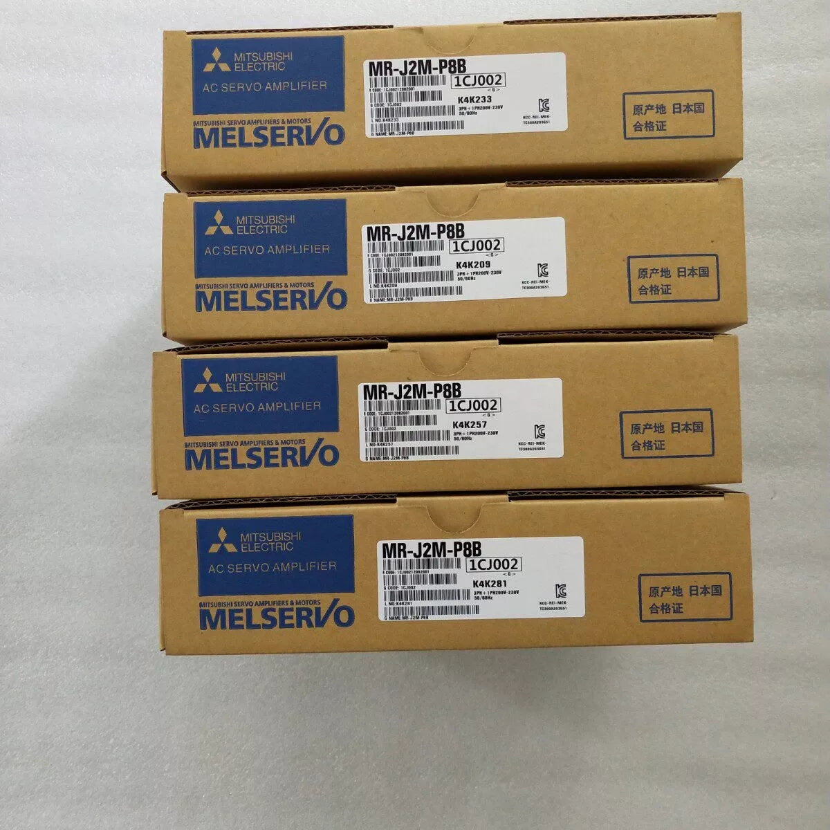 Genuine Mitsubishi MR-J2M-10DU/20DU/40DU/70DU MR-J2M-BU8/P8B/BU4 Servo Drive, SSCNET, Multi-Axis, In Stock