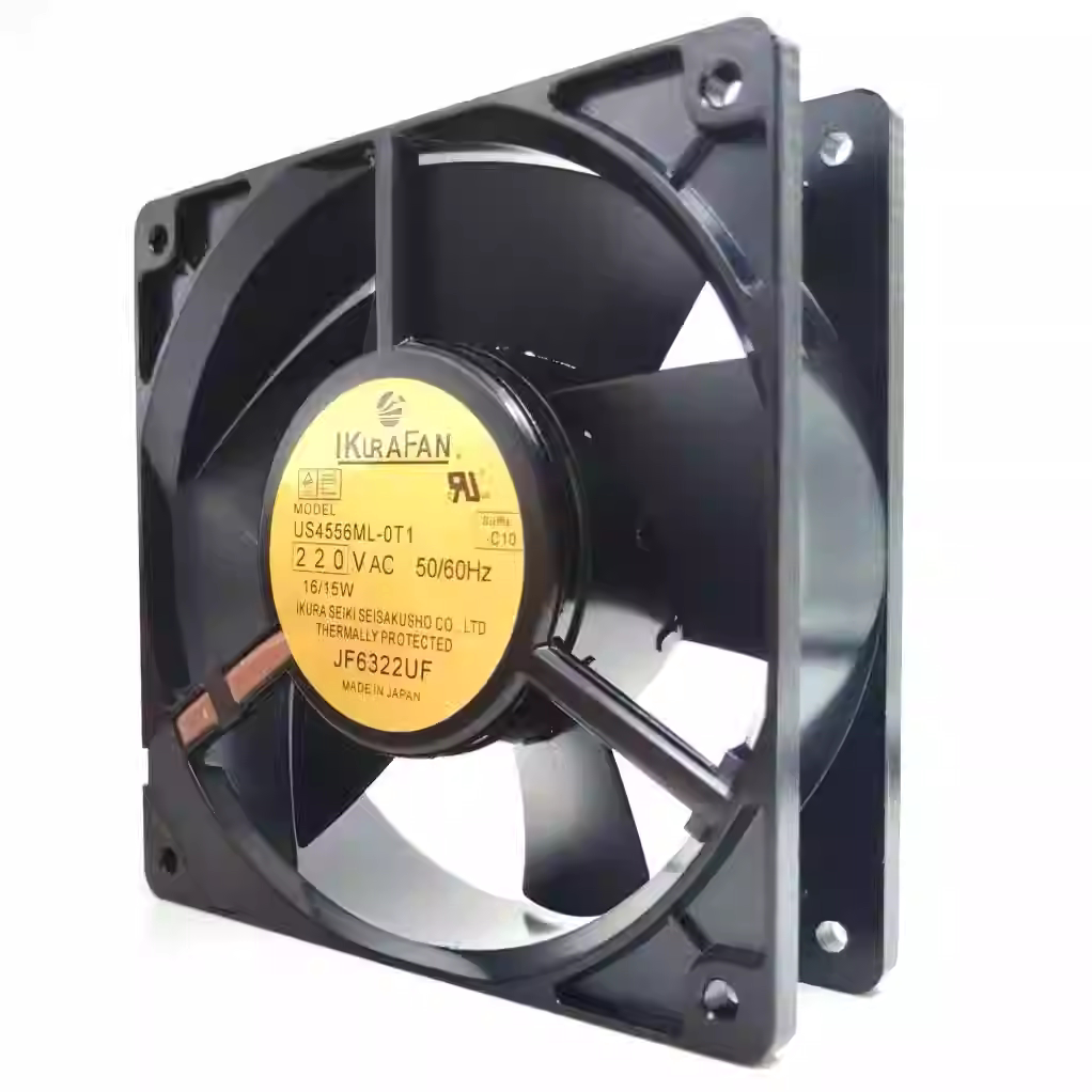New 1211-129 1211-008 US4556ML-0T1 US4556ML-OT1 UTHA1B-US-TP IKURA 12038 High Temperature Axial Fan Fast Shipping