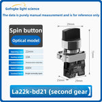 XB2 Series 22mm Push Button Switch, Self‑Reset Momentary / Knob Selector / Emergency Stop, BA31 (Green 1NO) / BA42 (Red 1NC) / BD21 (2‑Position Knob) / BS542 (Mushroom Head E‑Stop), IP65 Industrial Control Switch