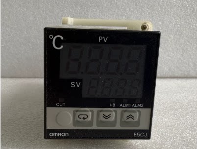 Genuine Omron E5CJ Series Temperature Controller (E5CJ-Q2/R2/Q2HB/R2HB/Q/R), 1/16 DIN, PID Control, SSR/Relay Output, Heater Burnout Alarm, In Stock