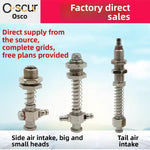New Robot Vacuum Suction Cup Base Holder, Side Tail Air Intake Installation Design, 7MM Diameter Suction Cup, Small Head Suction Rod Pneumatic Robot Arm Accessories