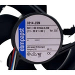 Original Germany 3214J 2N 9038 24V 6.5W High End ABB Inverter Cooling Fan for Drive Cabinet Replacement